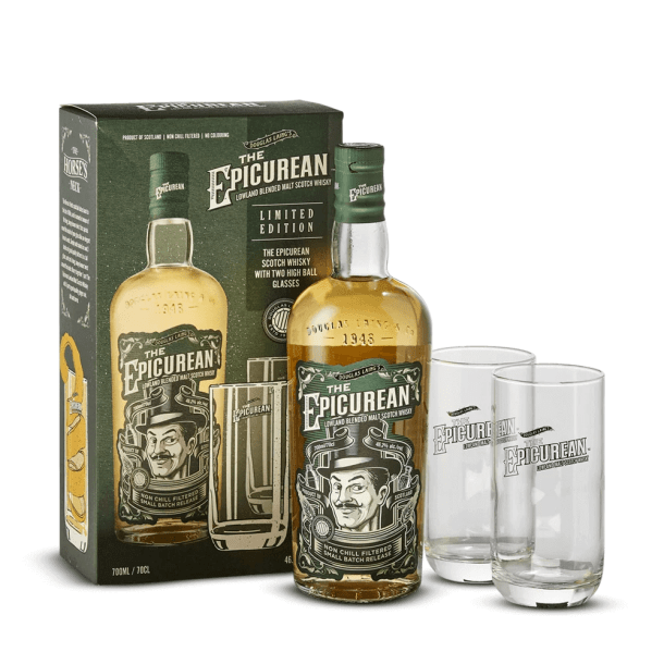 Coffret The Epicurean + 2 Verres 46,2%