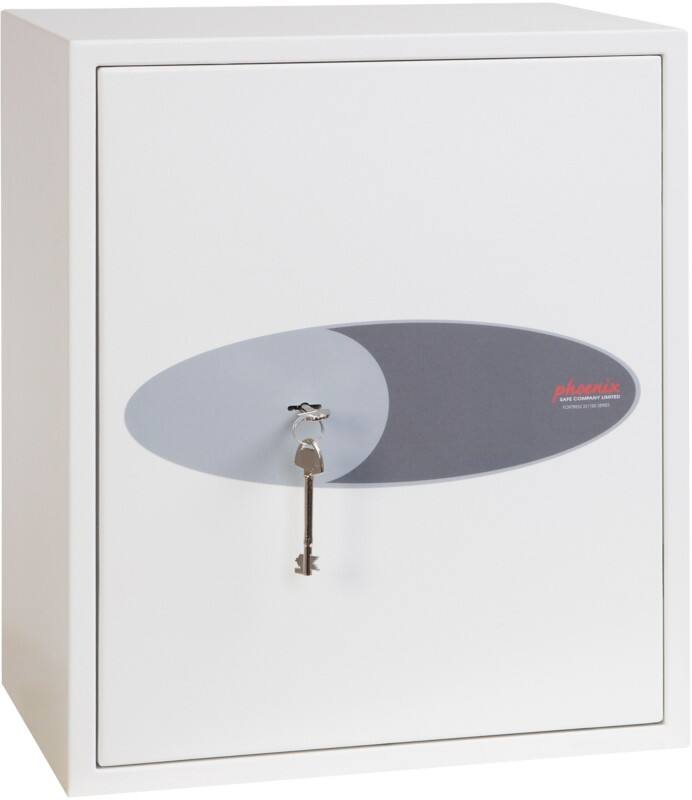 Phoenix Sicherheitsafe Schlüsselverriegelung Fortres s1183K 450 x 350 x 550 mm Weiß