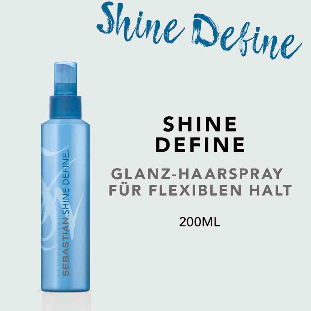 Sebastian Professional Haarsprays und Trockenshampoo Shine Define Haarglanzspray