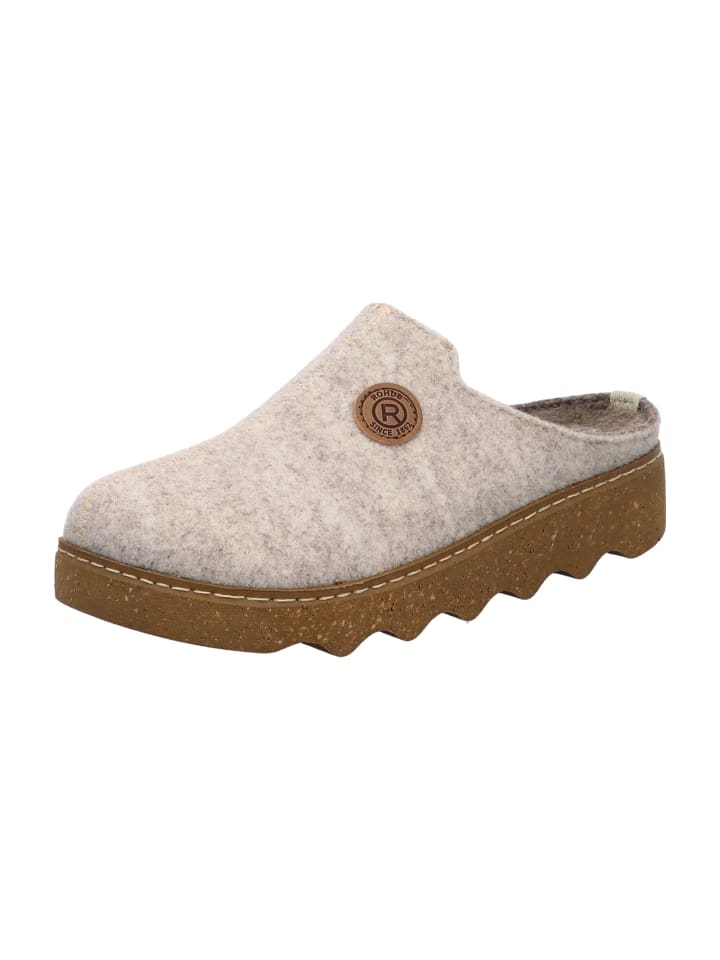 ROHDE Hausschuhe in Beige günstig kaufen