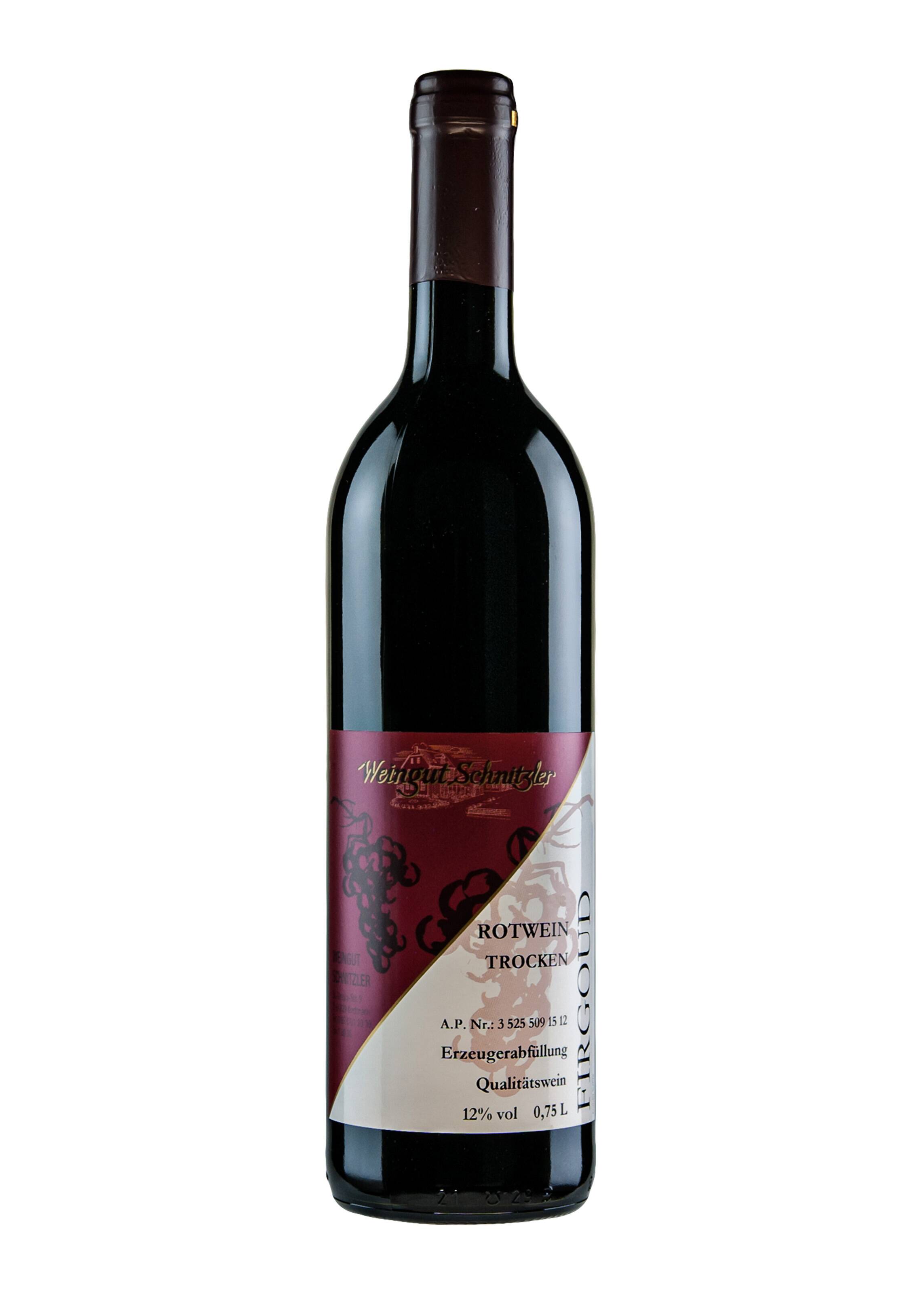 Weingut Schnitzler Firgoud Rotwein trocken 2016