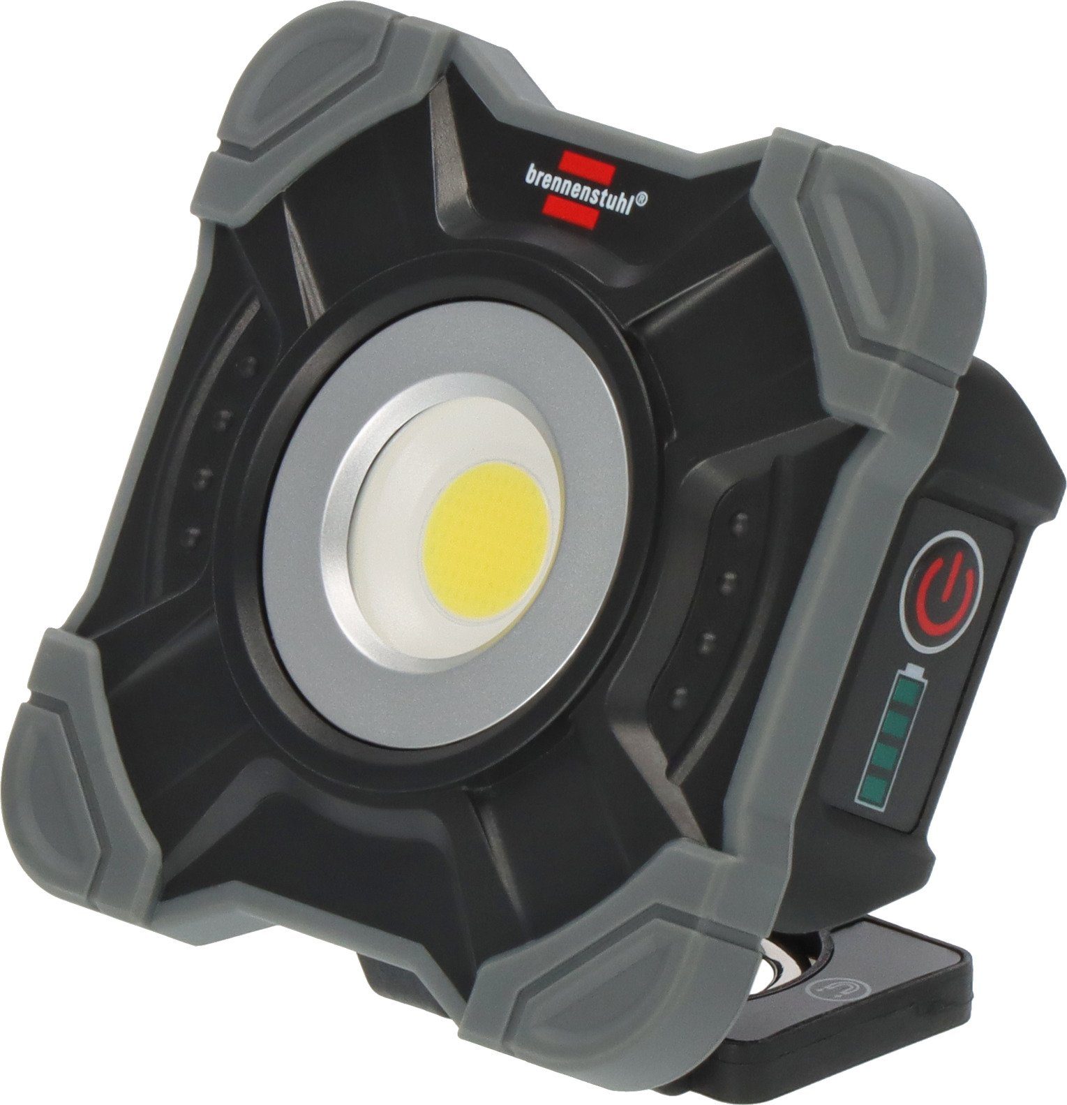 Brennenstuhl LED Arbeitsleuchte Akku LED Arbeitsstrahler SH 1000 MA, LED fest integriert, 3 verschiedenen Helligkeitsstufen (25%/50%/100) und Flash-Funktion