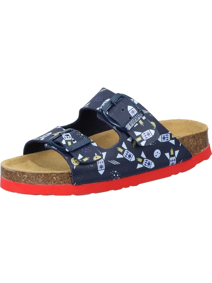 Dr. BRINKMANN Klassische Pantoletten in blau günstig kaufen