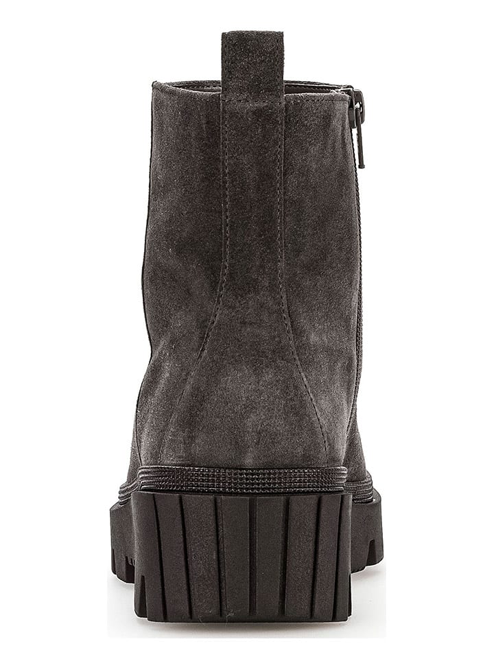 Gabor Leder-Boots in Anthrazit günstig kaufen