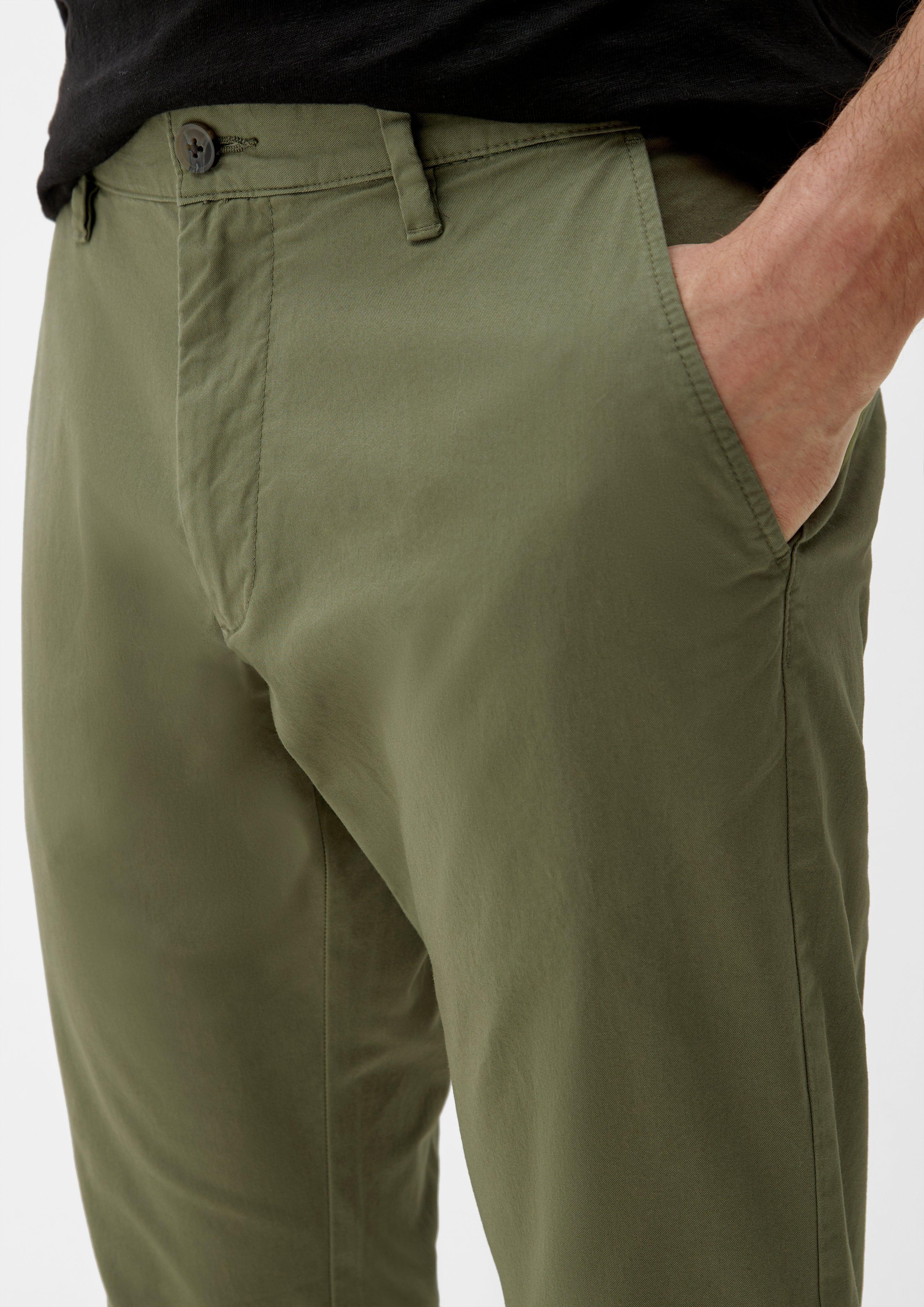 Slim Fit: Chino aus Baumwolltwill  2111625-7815