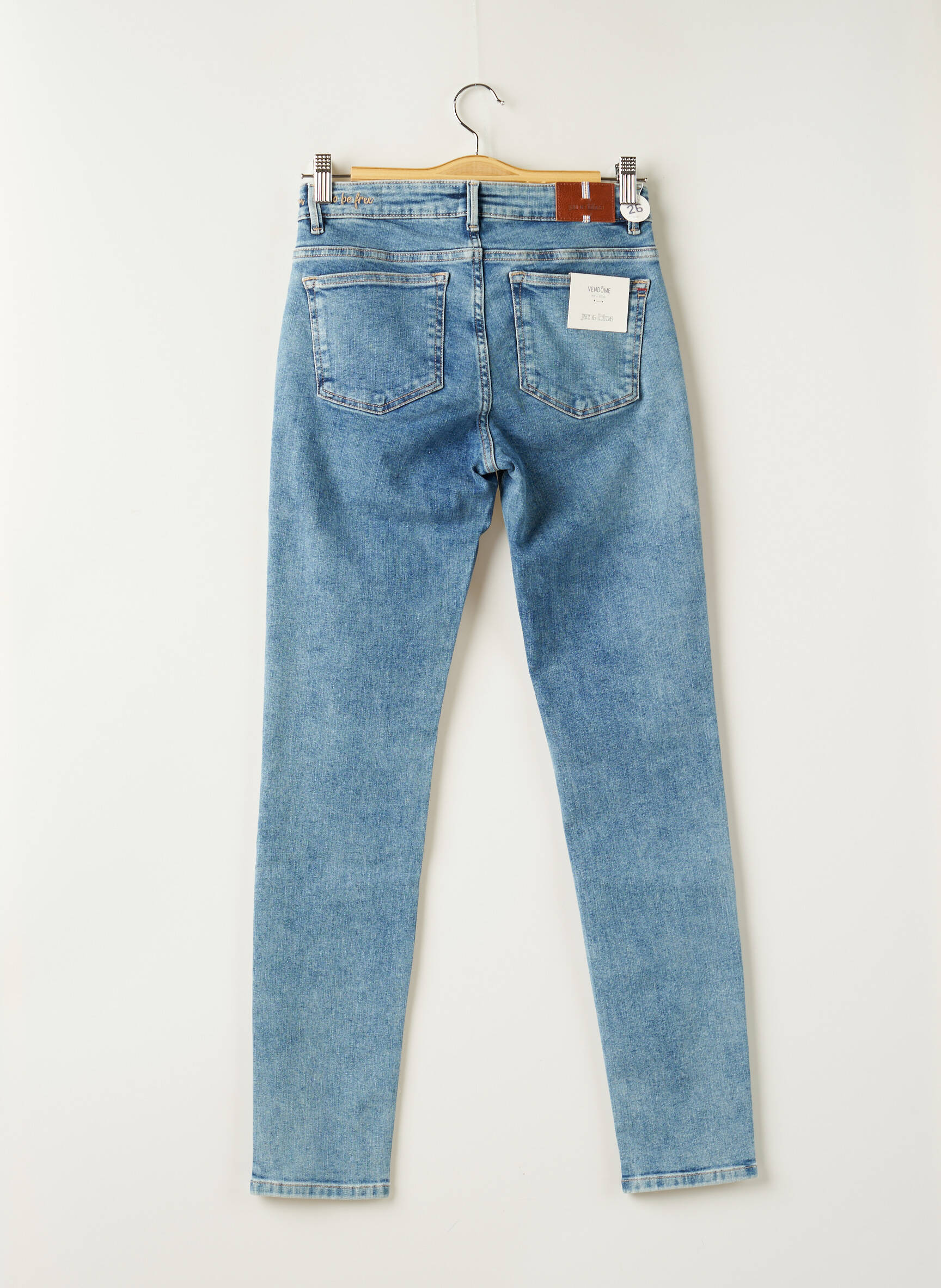 Jane Blue Jeans Coupe Slim Femme couleur bleu