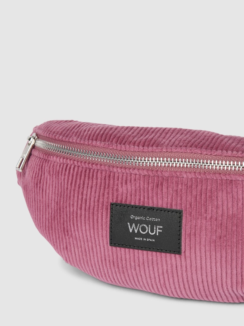 Bauchtasche mit Reißverschluss Modell 'Mauve' in mauve