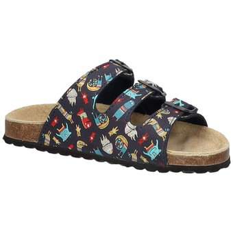 Re-Laxx Pantolette in blau