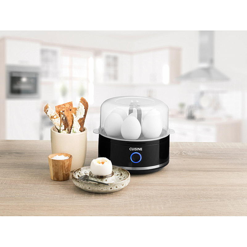 Cuisine Eggkoker 400 W, 7 egg, sort, Cuisine