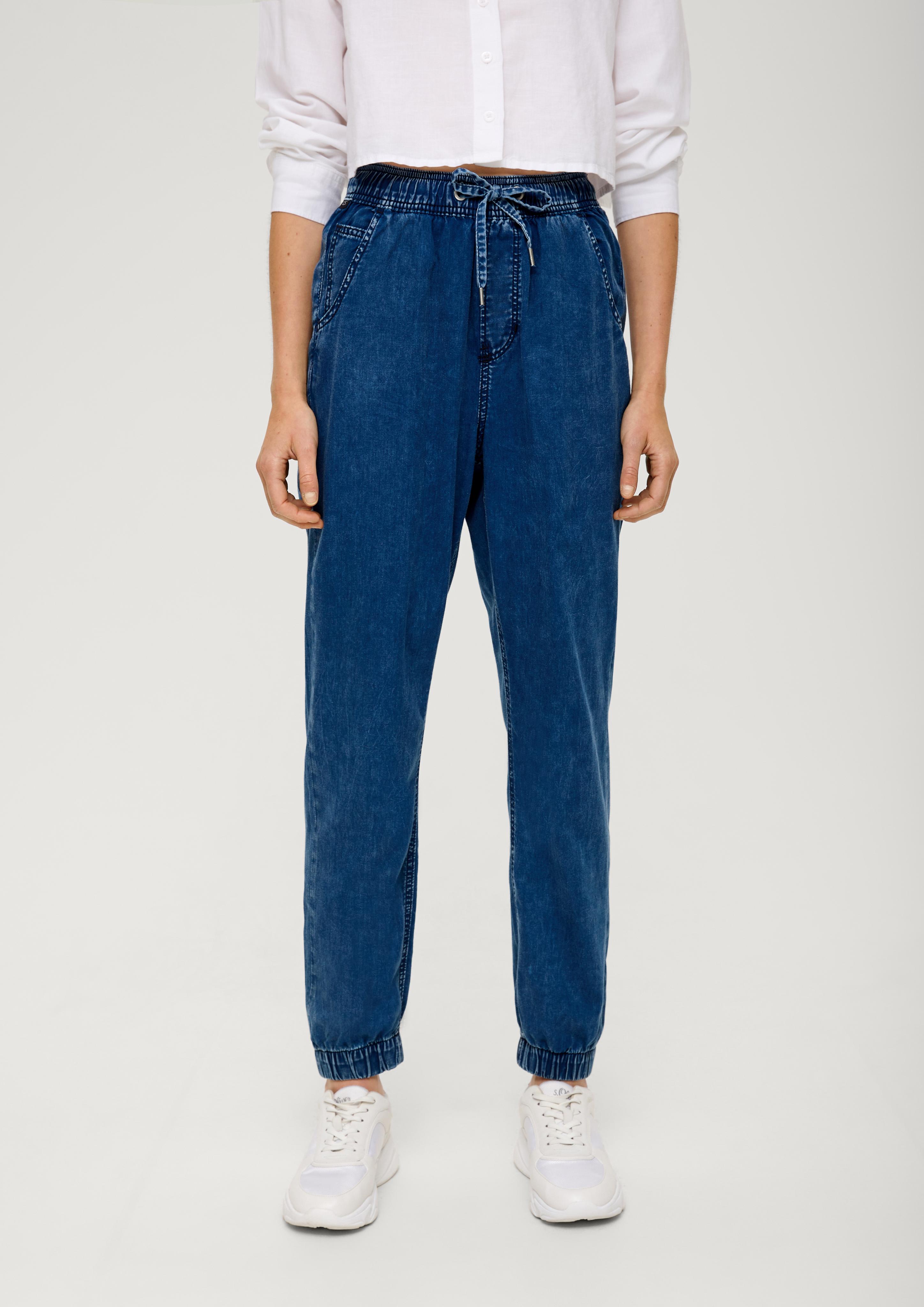 Ankle-Jeans / Relaxed Fit / High Rise / Semi Wide Leg  2131224-59Y2
