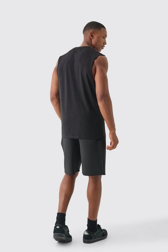 Basic Tanktop mit weiten Armlöchern