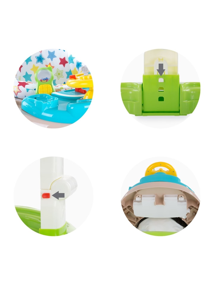 Chipolino Lauflernwagen 4 in 1 Joya Lux in grün günstig kaufen onesize