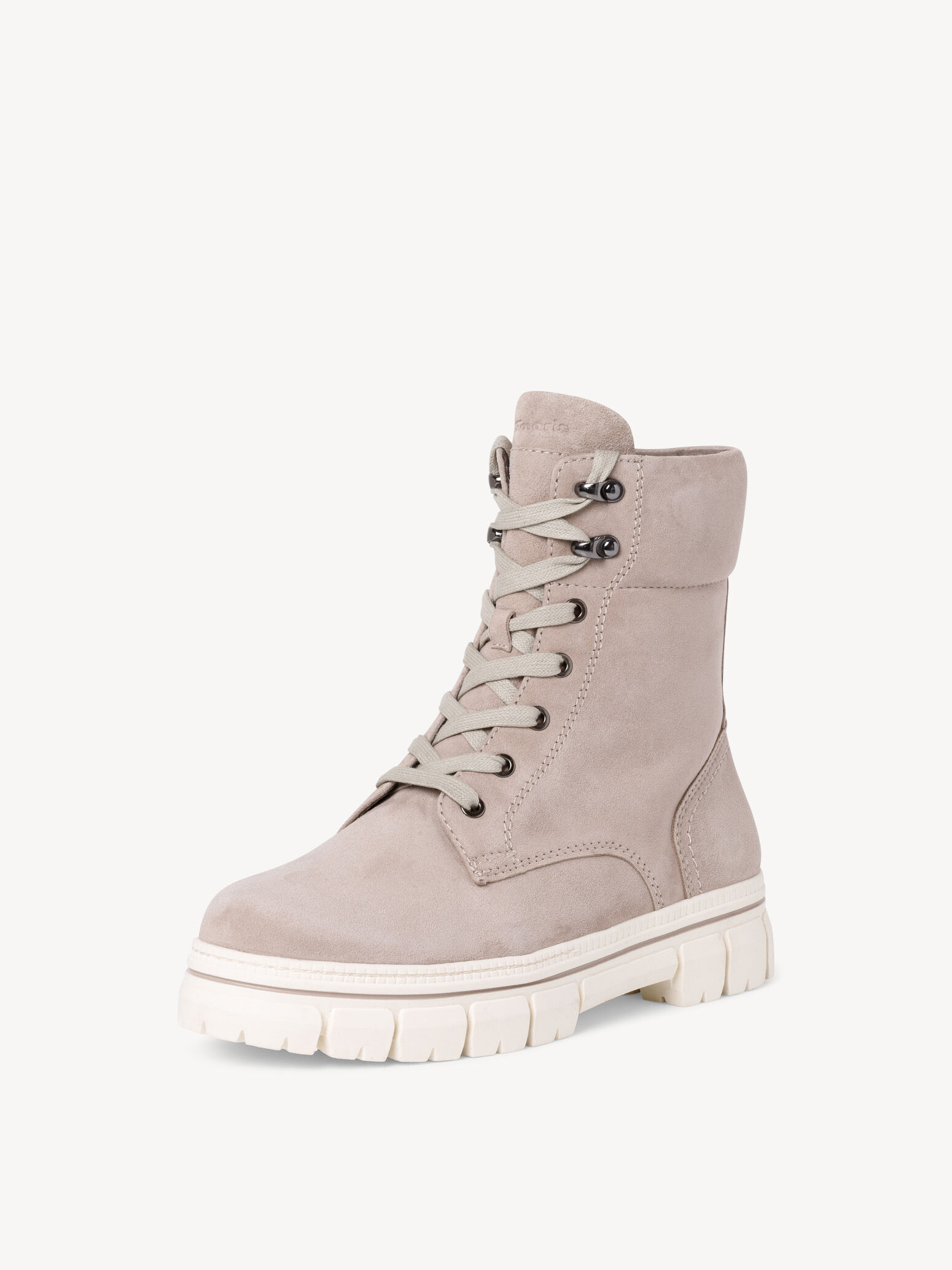 Bottine en cuir - marron