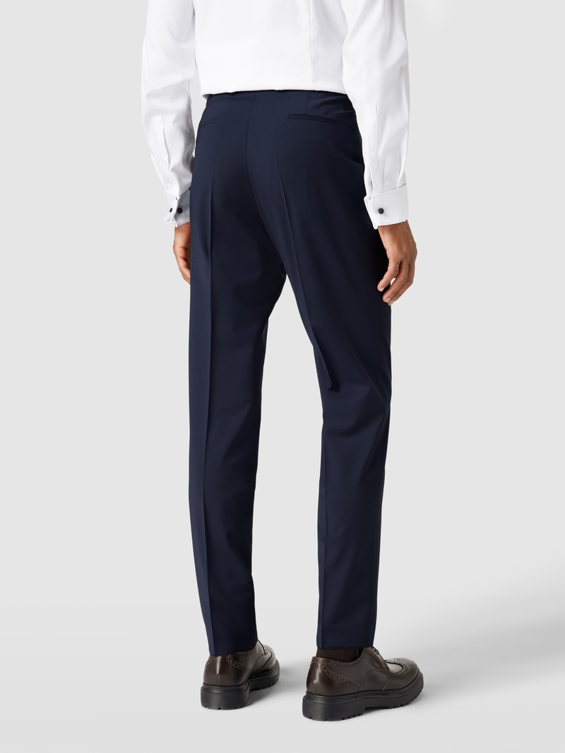 Slim Fit Anzughose Modell 'Genius' in marineblau