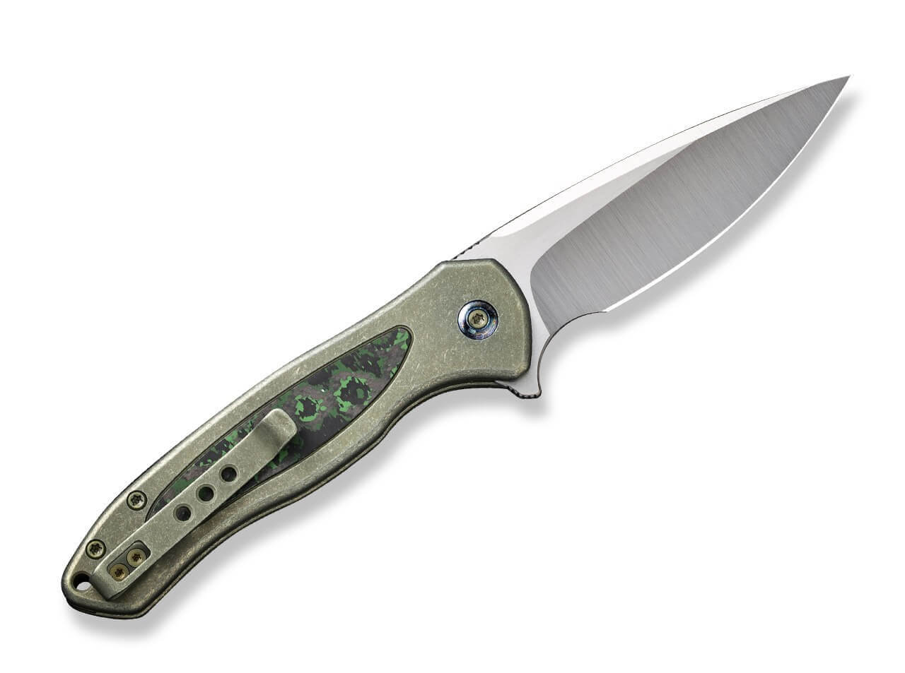 Button Lock Kitefin Ltd Titanium CF Jungle Wear