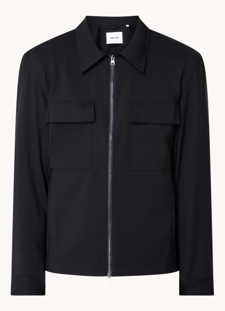 NN.07 Alban jacket with chest and side pockets