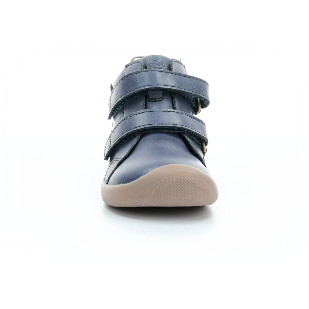 Bundgaard The Walk Velcro TEX Night Sky dunkel blaue Mid Cut Barfußschuhe