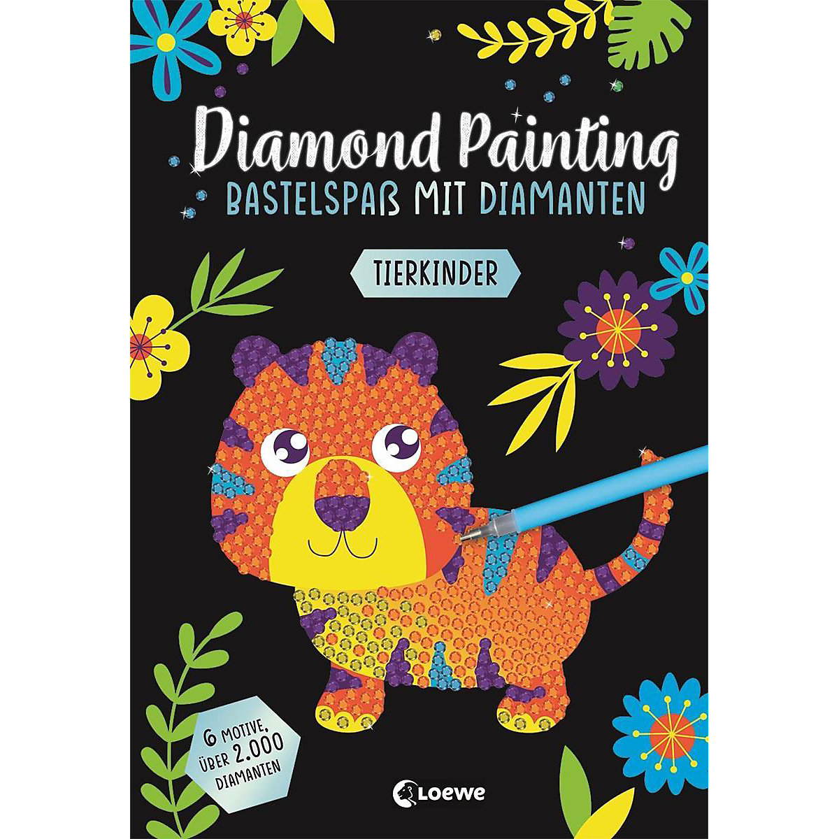 Diamond Painting - Bastelspaß mit Diamanten - Tierkinder