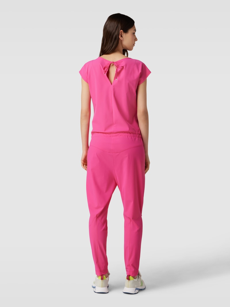 Jumpsuit mit V-Ausschnitt Modell 'GIRA' in pink