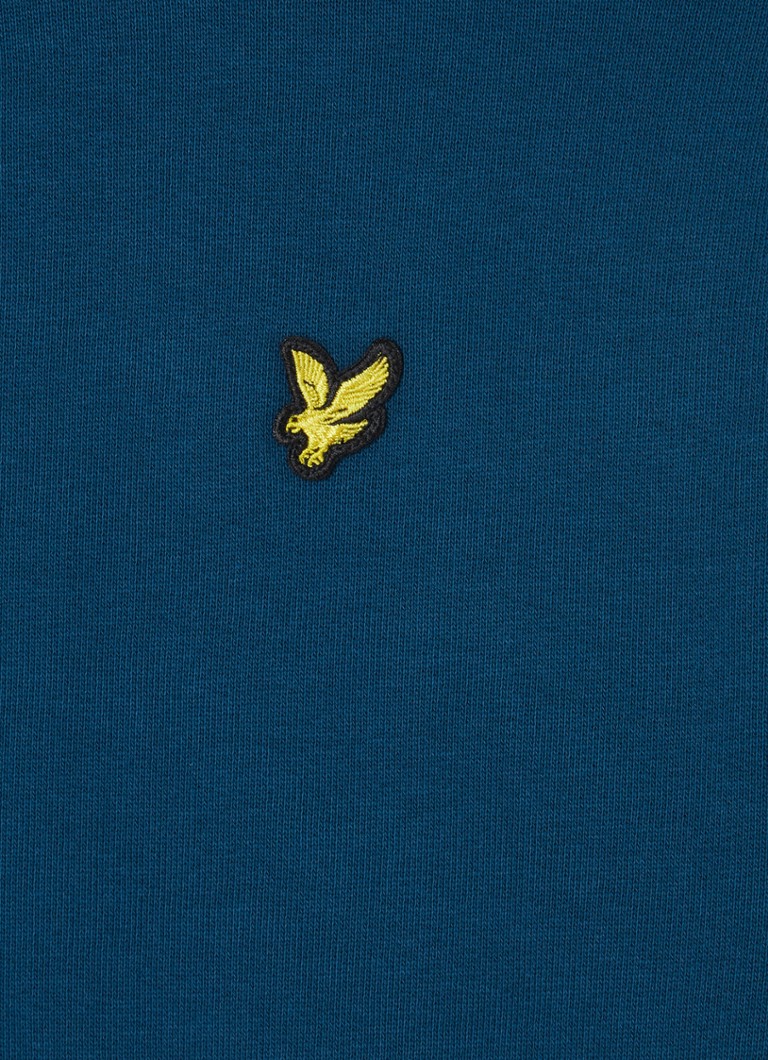 Pulover cu logo brodat Lyle & Scott