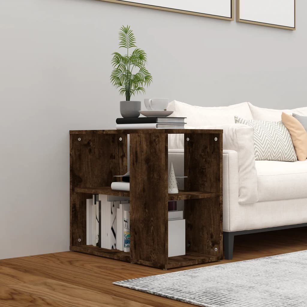 vidaXL Sideboard Beistelltisch Räuchereiche 60x30x50 cm Holzwerkstoff (1 St)
