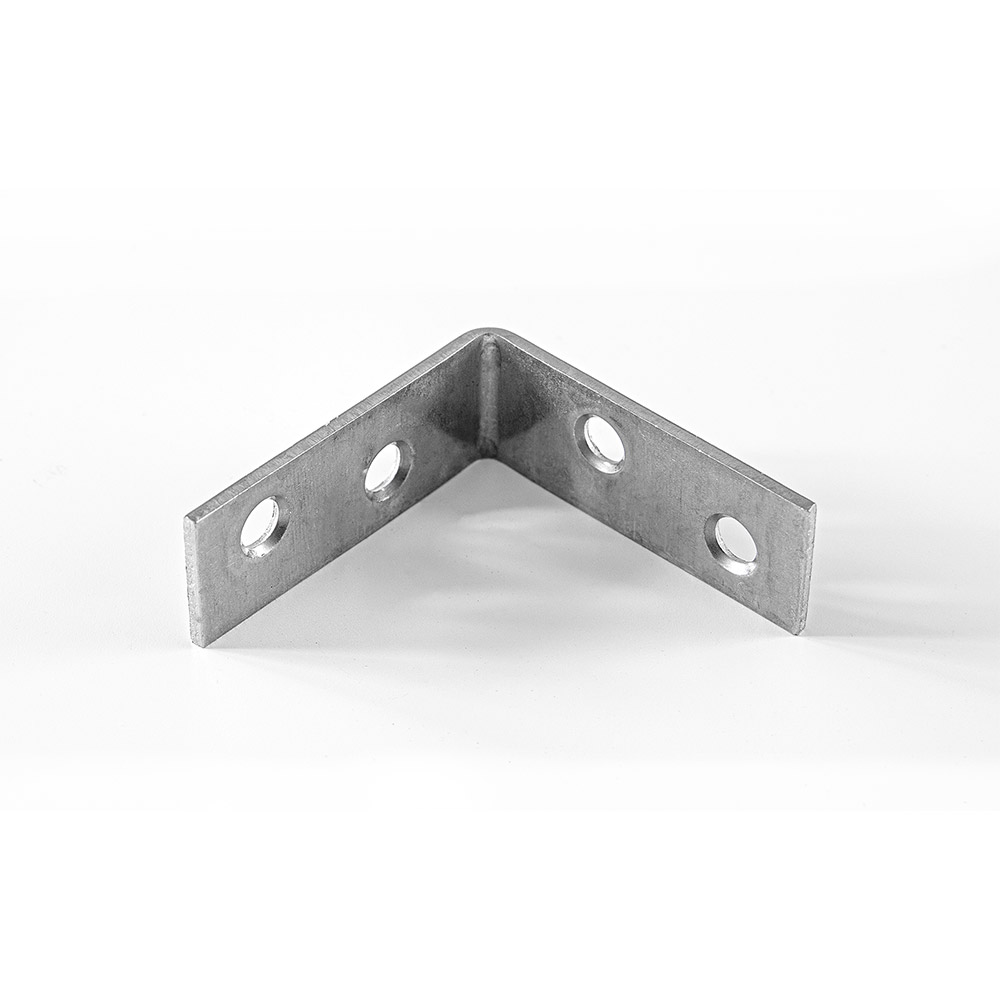 Kraft Werkzeuge Edelstahl Winkelverbinder 16 Stück, je ca. 25 x 25 x 14 mm