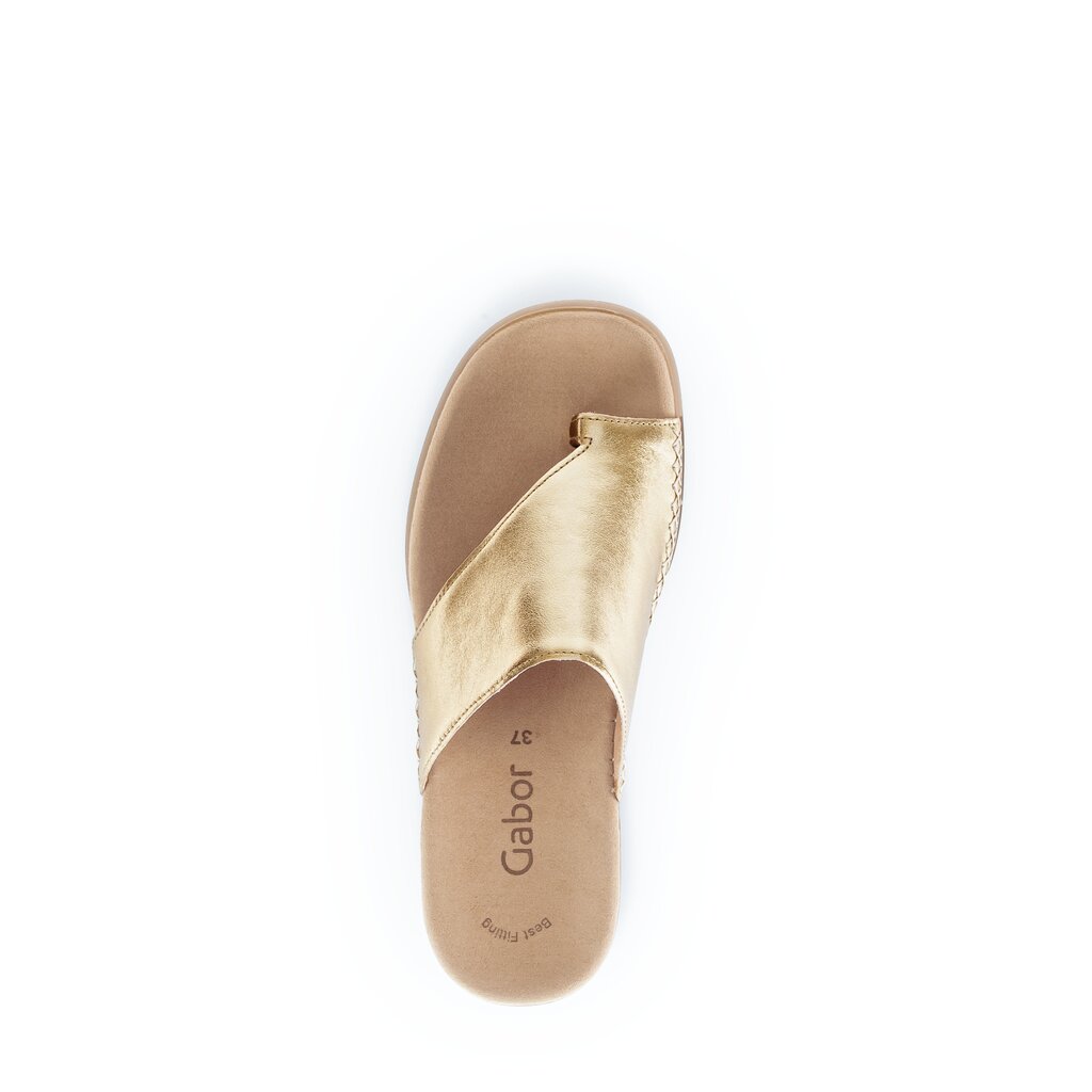 Gabor fashion Zehentrenner gold