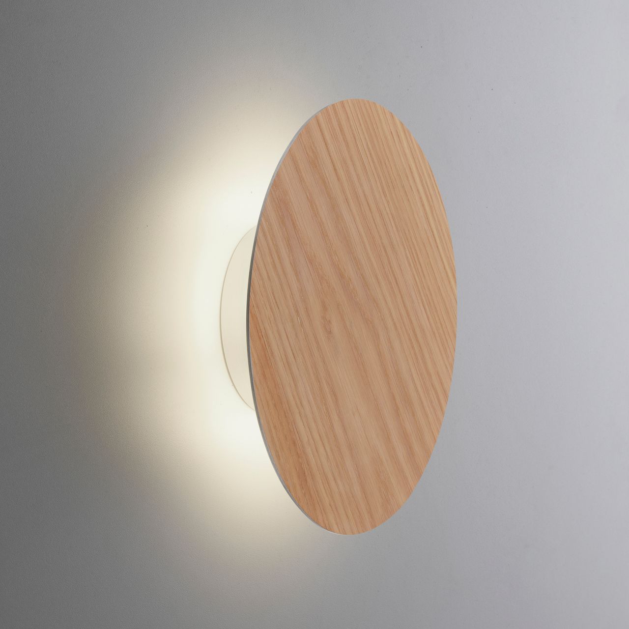 Paul Neuhaus LED Wandleuchte AKKU PUNTUA, Akkubetrieb, Klettverschluss, Holz-natur