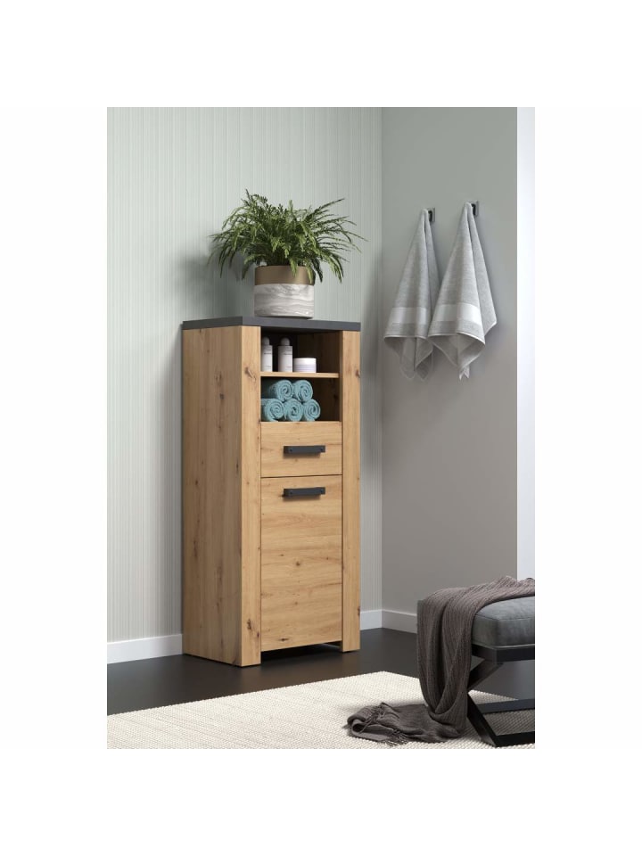 ebuy24 Badschrank Follow Eiche 53 x 35 cm günstig kaufen onesize