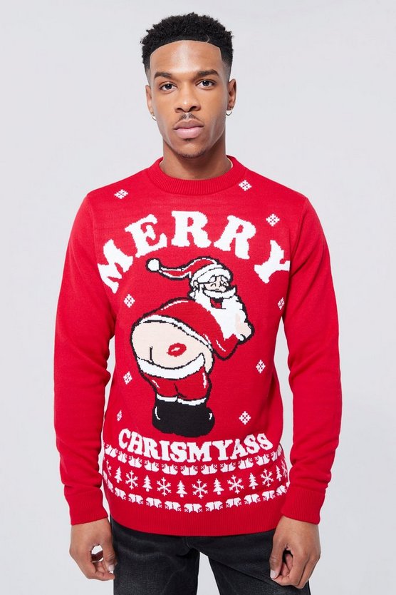 Merry Chrismyass Weihnachtspullover