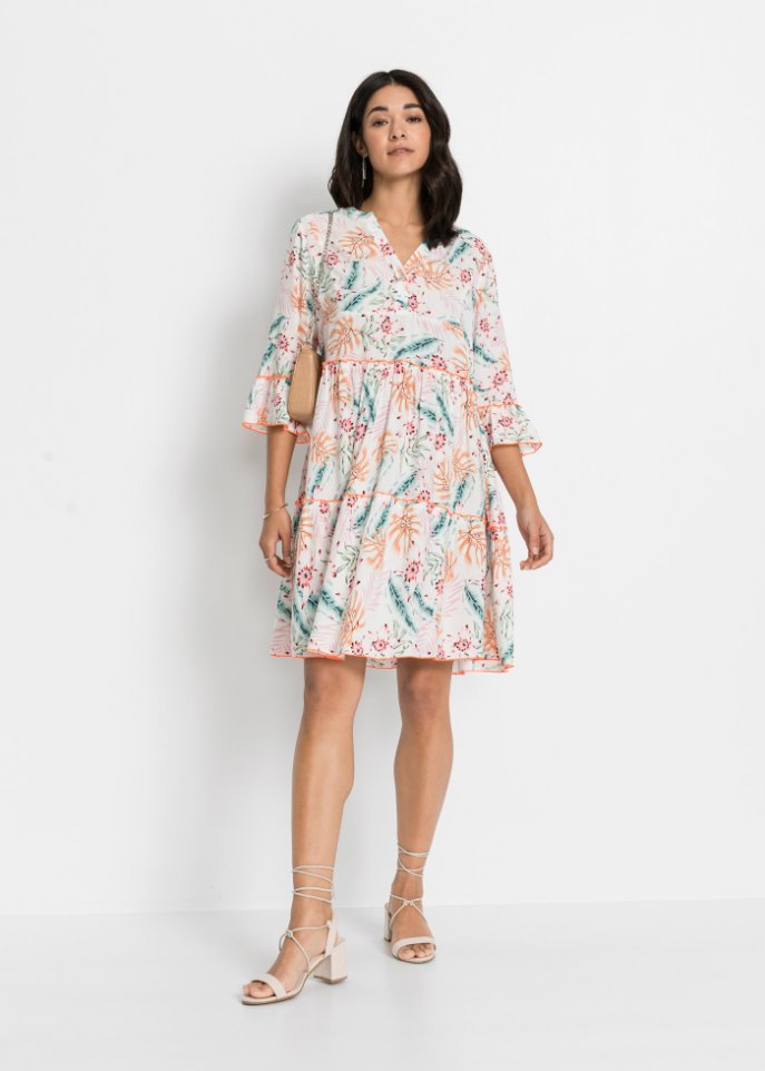 Bedrucktes Tunika-Kleid