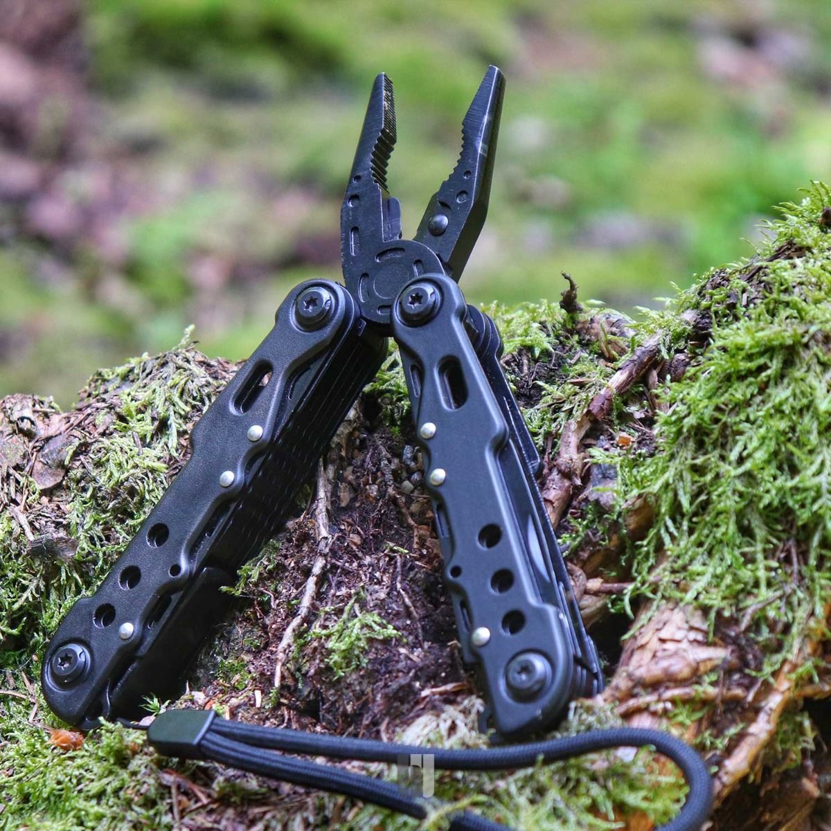 Multi Tool Black Large m. Etui