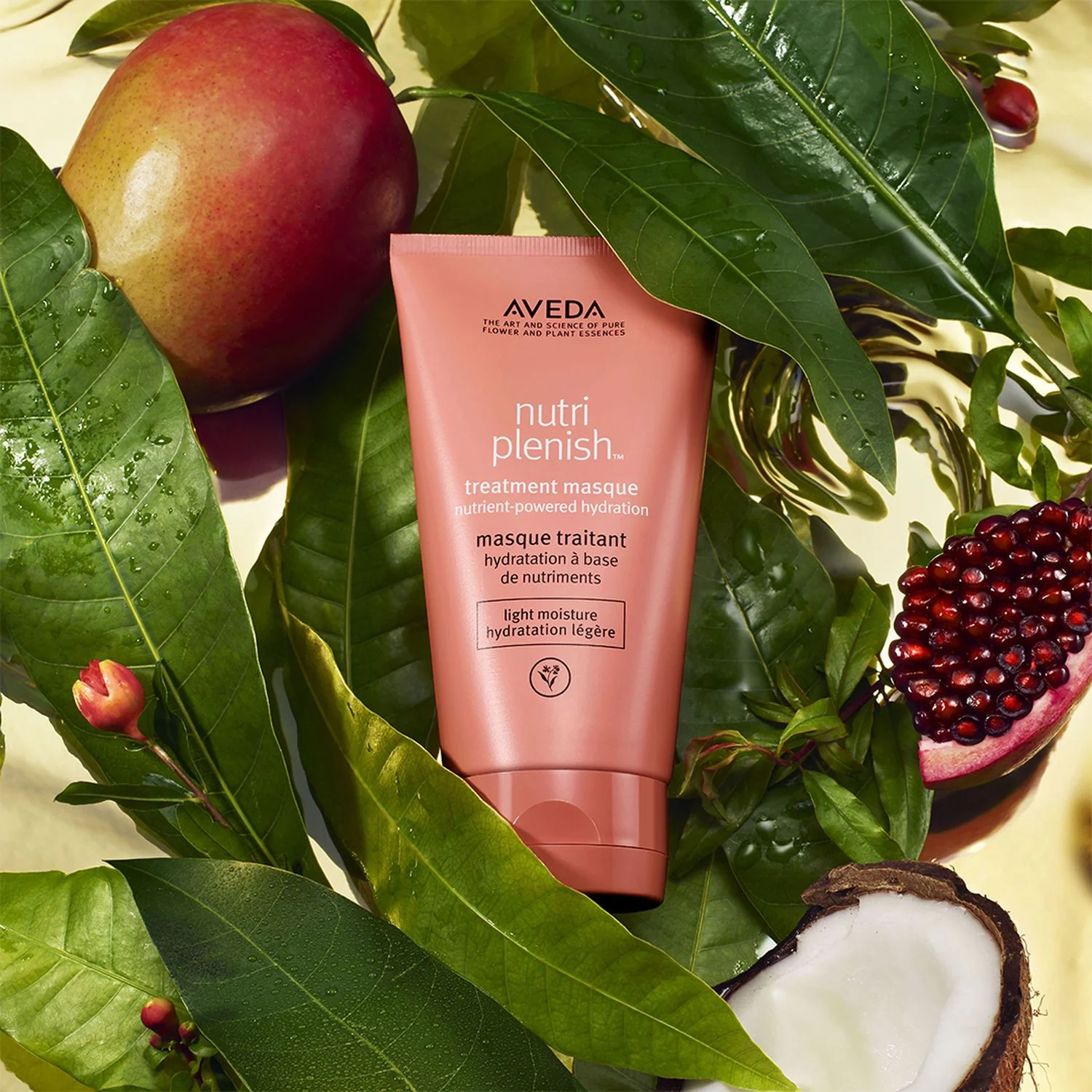Mască de tratament Nutriplenish Light Moisture - Mască hidratantă pentru păr