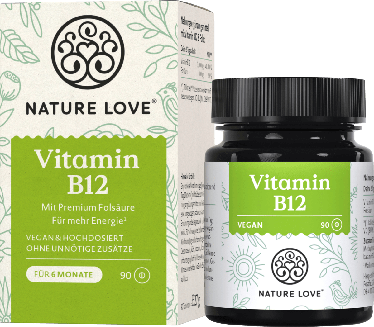 Vitamin B12 Tabletten 90 St, 27 g