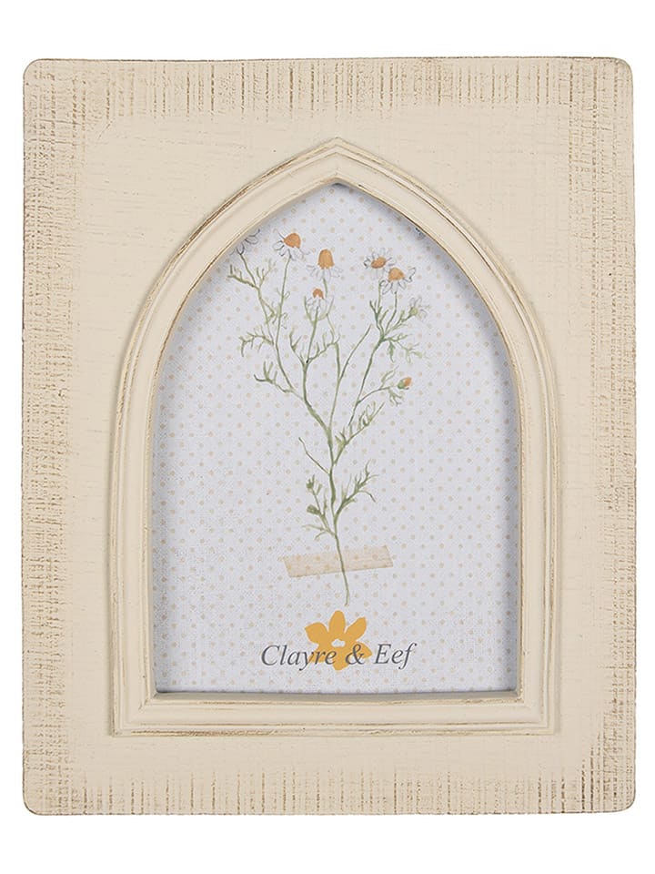 Clayre & Eef Bilderrahmen in Creme - (B)17 x (H)22 cm günstig kaufen onesize