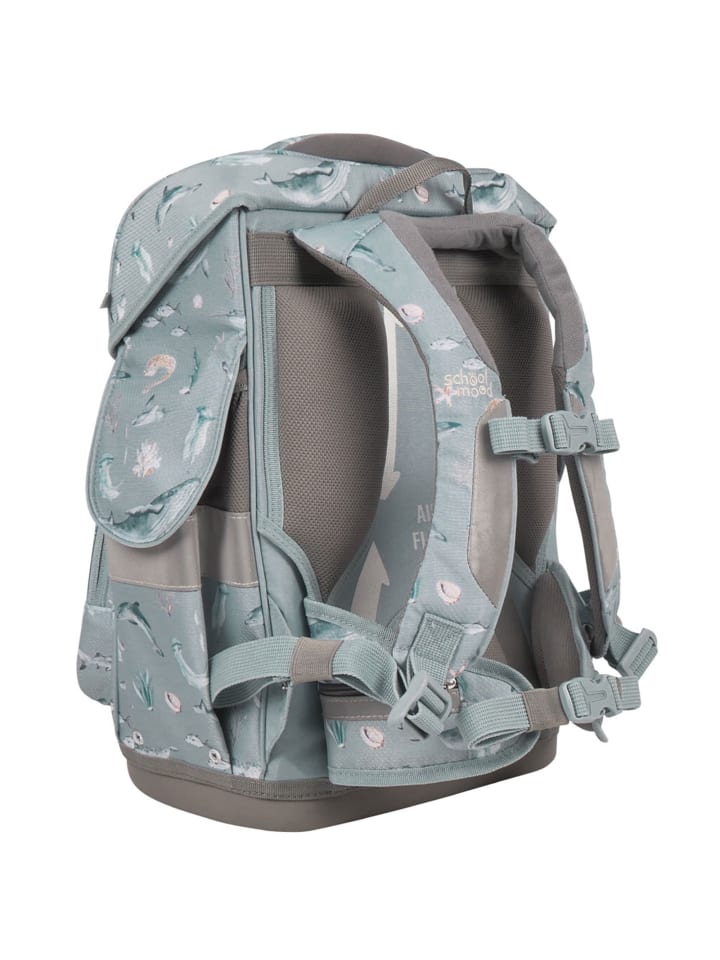 SCHOOL-MOOD Timeless Air  Schulranzen-Set 7tlg. in aqua günstig kaufen onesize