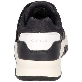 Geox J Perth Boy Sneaker in schwarz
