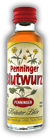 Penninger Blutwurz Kräuterlikör 0,02 Liter Penninger Blutwurz Kräuterlikör 0,02 Liter Charaktervoller Kräuterlikör. 0,02	 Liter - Vol 50%