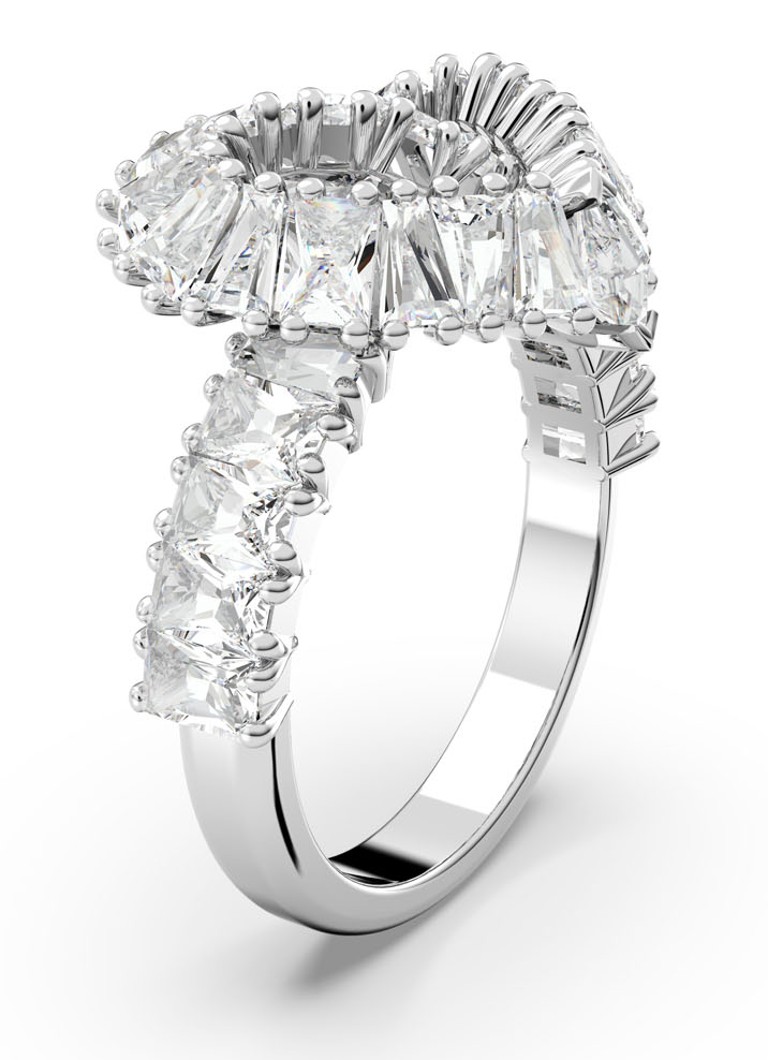 Inel împletit Swarovski VITTORE Heart HRT
