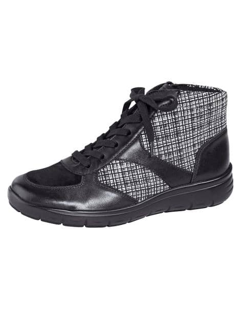 Schnürstiefelette mit Shockabsorber