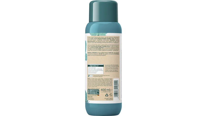 Kneipp Aroma-Pflegeschaumbad Goodbye Stress 400 ml