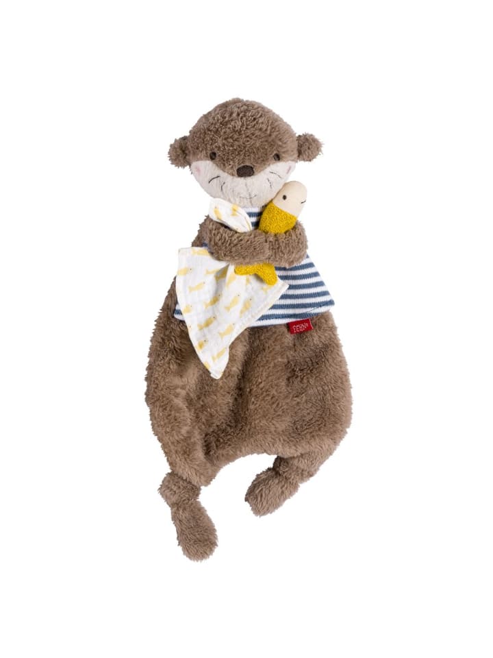 Fehn Schmusetuch / Schnuffeltuch - Otter in braun,bunt günstig kaufen onesize