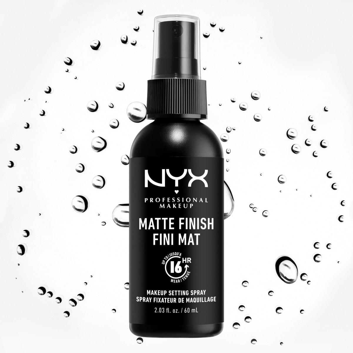 Fixierspray Matte Finish/Long Lasting  01, 60 ml