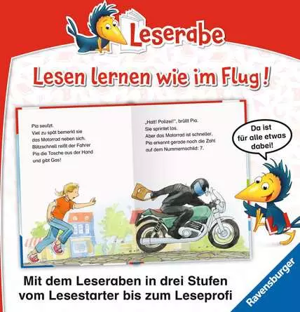 Leserabe - 1. Lesestufe: Polizeigeschichten