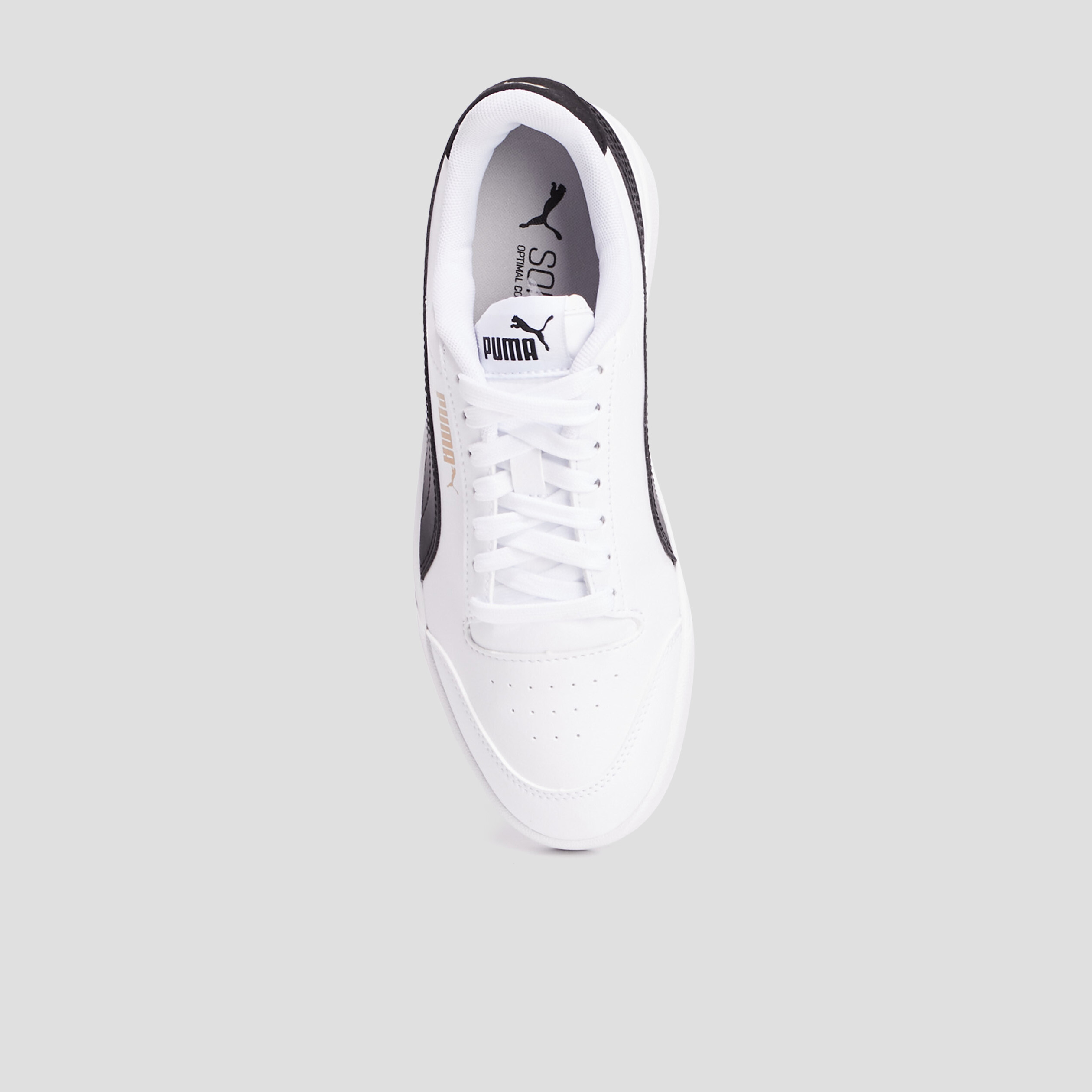 Tennis à lacets Puma Shuffle blanc garçon | La Halle