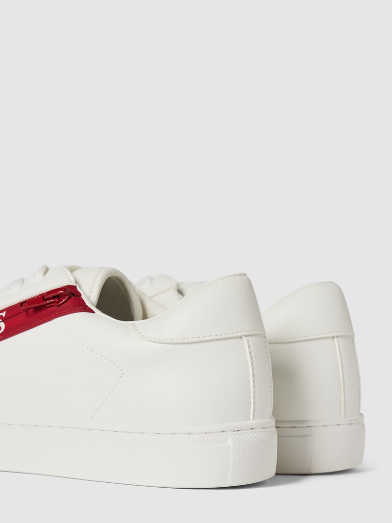 Sneaker mit Label-Print Modell 'TODI' in weiß