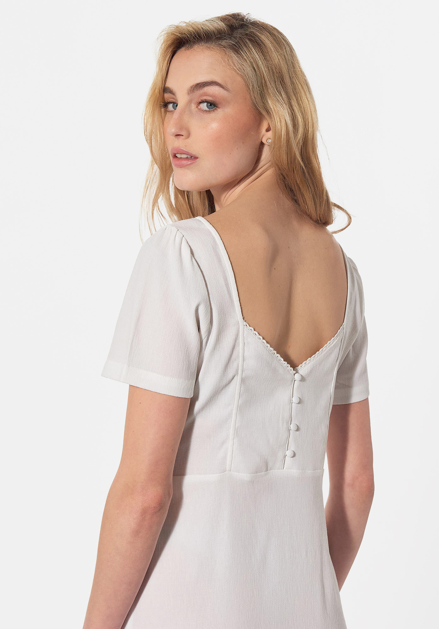 BATYK  Robe blanche Femme