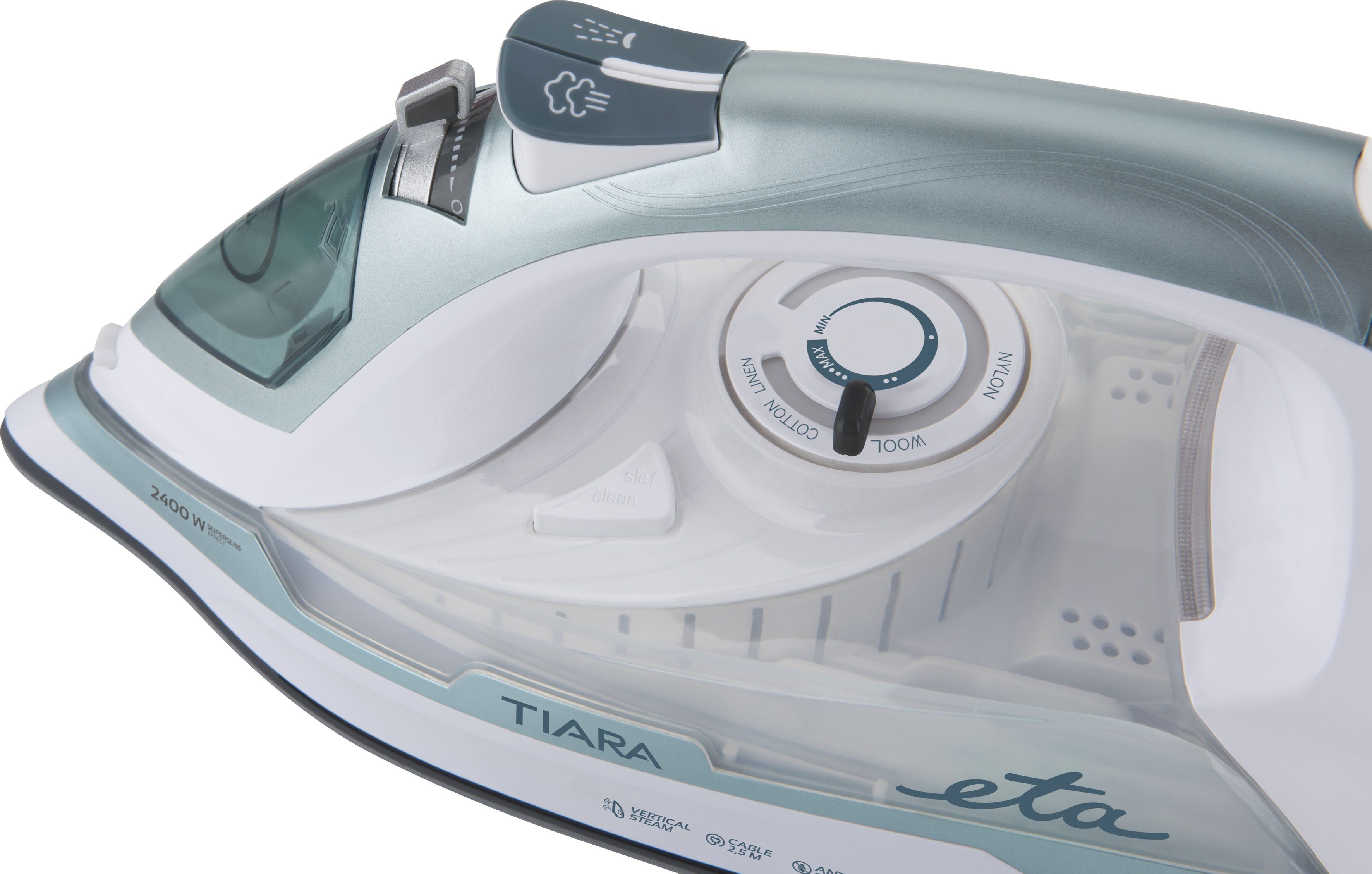 eta Dampfbügeleisen TIARA II ETA226990000, 2400 W, Dampfstoß 140 g/min