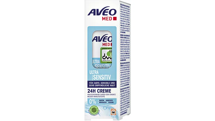AVEO MED Ultra Sensitiv 24H Creme DAAB 30 ml