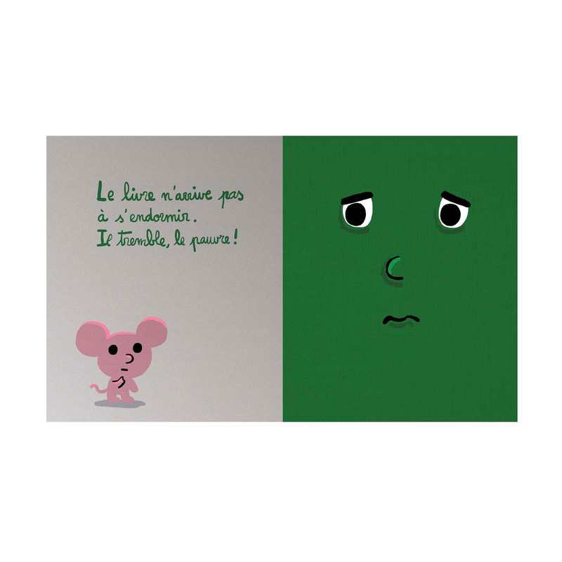 Livre Le livre qui a peur - L'école des loisirs